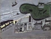 Alfred Wallis The Hold House Port Mear Square Island port Mear Beach oil painting picture wholesale
